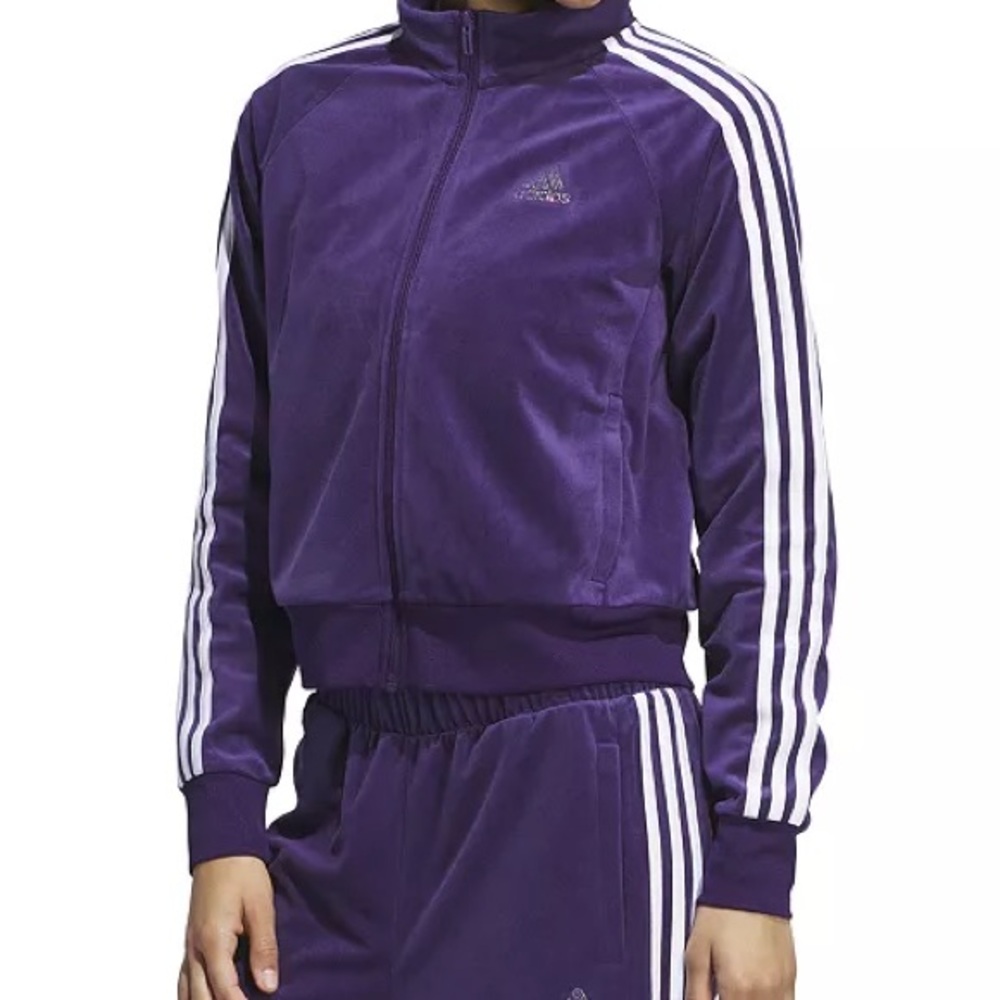 adidas Purple Track Jacket